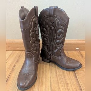 Brown Western Cowboy Boots